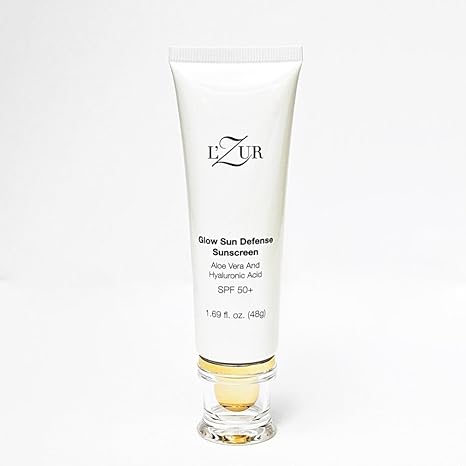 L'Zur Face Sunscreen SPF 50+ Glow Sun Defense Lotion Non-Greasy Ultimate Protection