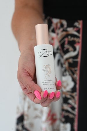 LโZur Rose and Chamomile Pore Minimizer Toner for Oily & Aging Skin