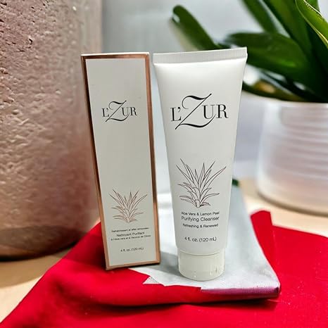 L’Zur Aloe Vera & Lemon Peel Purifying Cleanser for Women Facial Age Defender